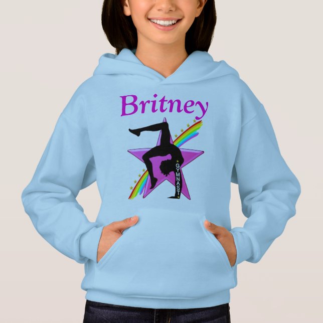 GAGNER GYMNAST ZIP SWEAT - SHIRT À CAPUCHE (Devant)