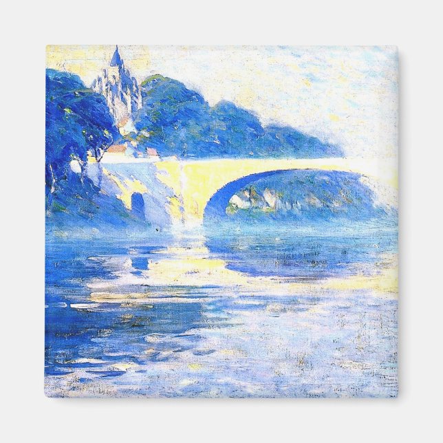 Gagnon - Early Morning Mist, Pont de l'Arche Magnet (Vorne)