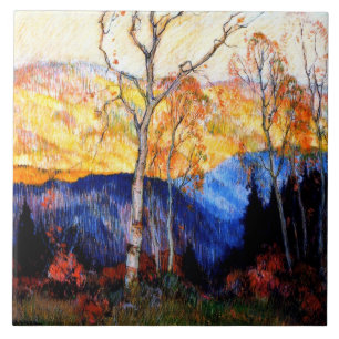 Gagnon - Goldener Herbst, Laurentians Fliese