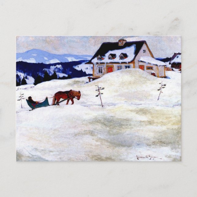 Gagnon - Laurentian Homestead, Postkarte (Vorderseite)