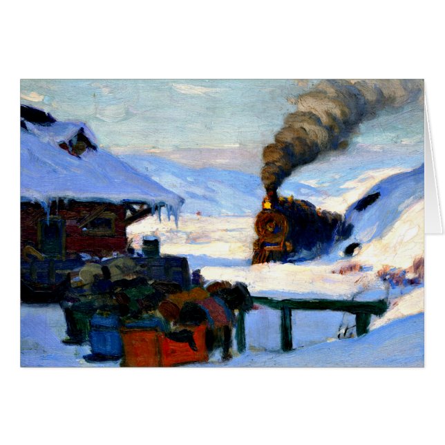 Gagnon - Le Train, Baie-Saint-Paul (Devant horizontal)