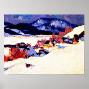 Gagnon - Rang Saint-Laurent Baie-Saint-Paul Poster