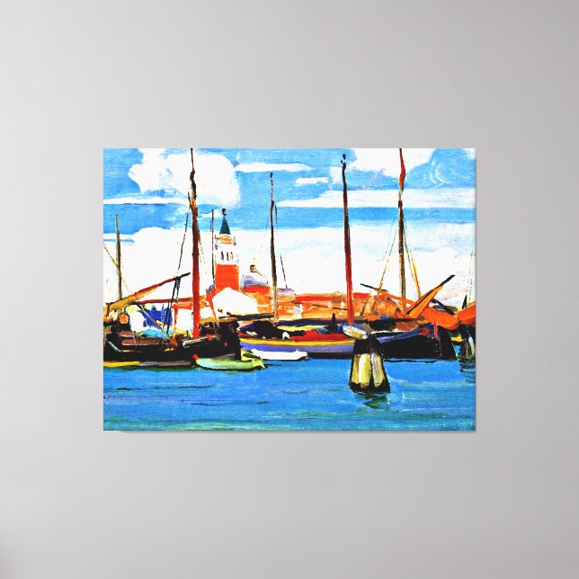 Gagnon - San Giorgio Maggiore von Giudecca Leinwanddruck (Vorderseite)