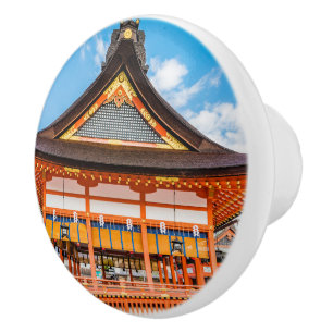 Gai-Haiden, Fushimi Inari-Taisha-Schrein, Kyoto #2 Keramikknauf