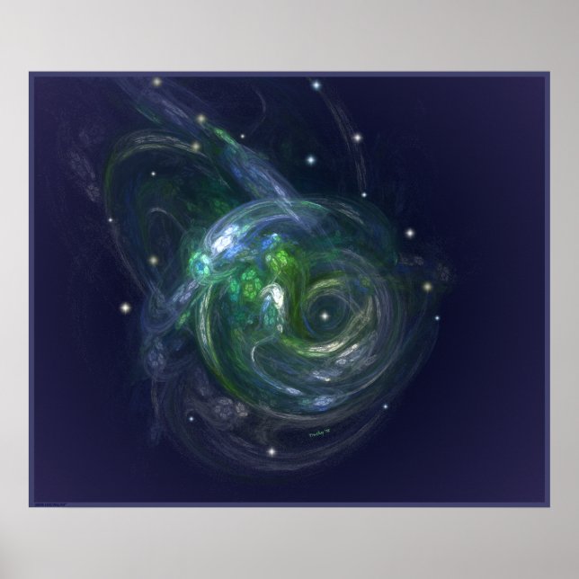 GAIA ~ DER LEBENSPLANET POSTER (Vorne)