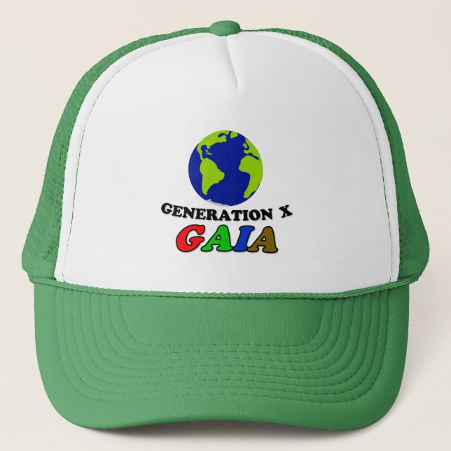 GAIA, Generation X Truckerkappe (Vorderseite)