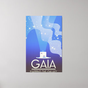 GAIA Kartierung des Universums Leinwanddruck