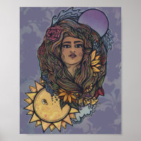 Gaia Mutter Erde Göttin Tarot der Welt