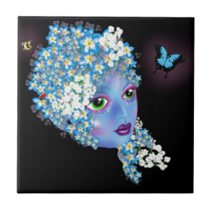 GAIA Mutter Erde Heidnische Fantasie Kunst von Lea Fliese