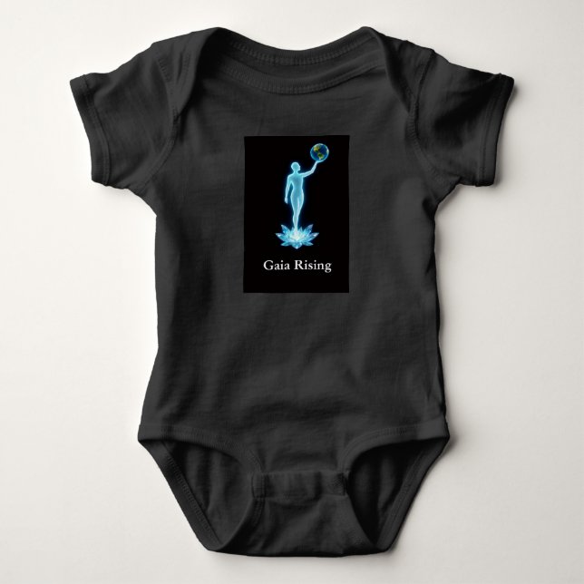 Gaia Rising Baby One-Piece Bodysuit Strampler (Vorderseite)