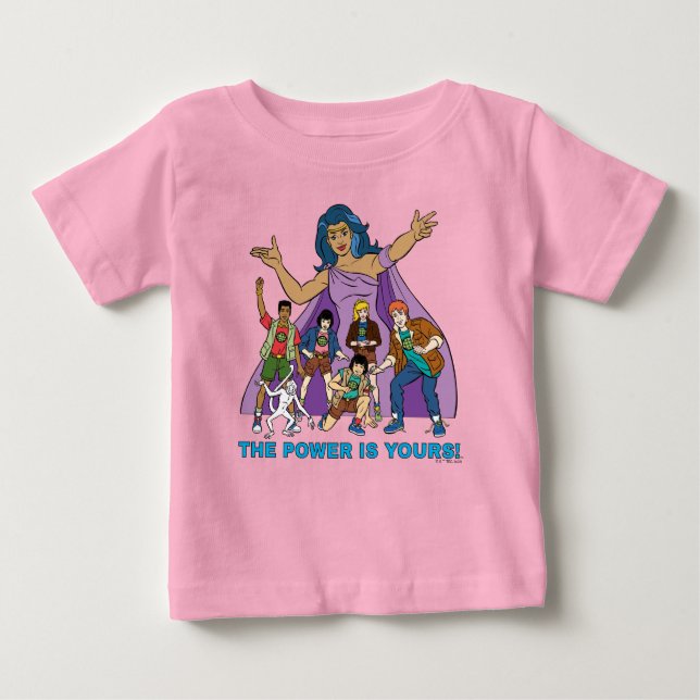 Gaia und die Planeteers Graphic Baby T-shirt (Vorderseite)