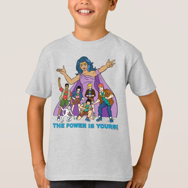 Gaia und die Planeteers Graphic T-Shirt (Vorderseite)