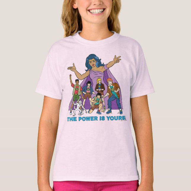 Gaia und die Planeteers Graphic T-Shirt (Vorderseite)