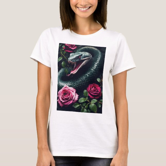 "Gaias T-Shirt der schleichenden Embrace" (Vorderseite)
