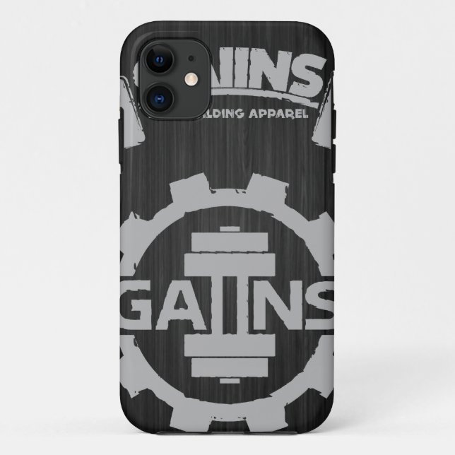 GAIINS BODYBUILDINGS-KLEID*NEW* IPHONE*CASE Case-Mate iPhone HÜLLE (Rückseite)