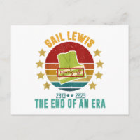 Gail Lewis, wir begrüßen Sie, das Ende einer Ära S