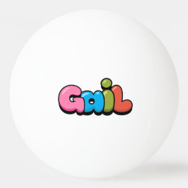 Gail Tischtennisball