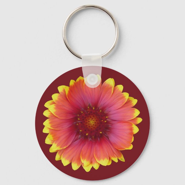 Gaillardia 1 schlüsselanhänger (Vorderseite)