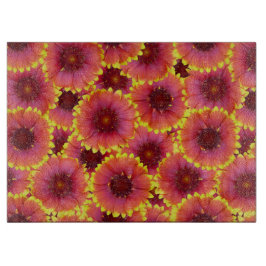 Gaillardia Seamless Pattern Schneidebrett