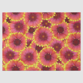 Gaillardia Seamless Pattern Seidenpapier