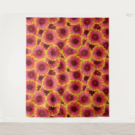 Gaillardia Seamless Pattern Wandteppich
