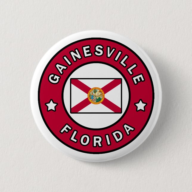 Gainesville Florida Button (Vorderseite)