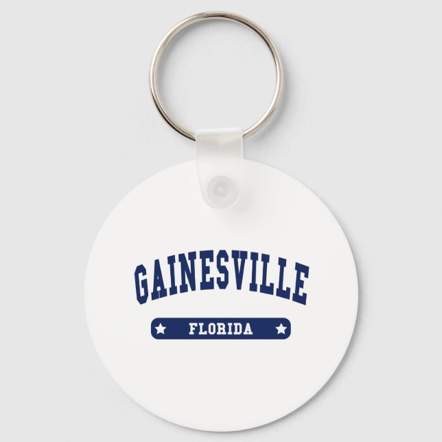 Gainesville Florida College Style tee shirts Schlüsselanhänger (Vorderseite)