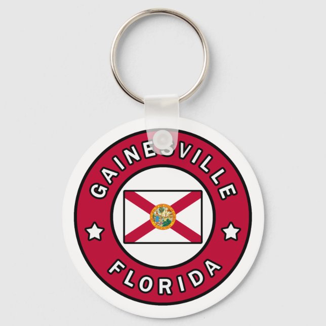 Gainesville Florida Schlüsselanhänger (Vorderseite)