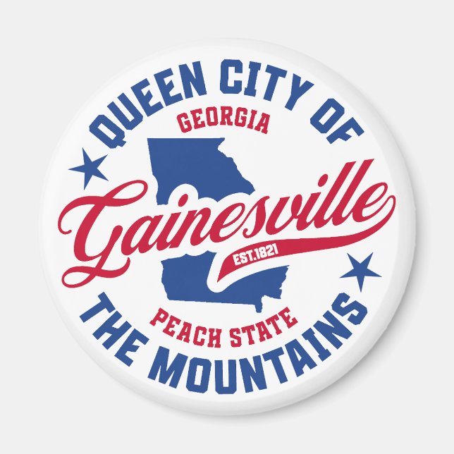 Gainesville, Georgia Magnet (Vorne)