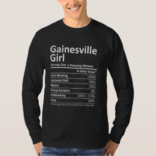 Gainesville Girl Fl Florida Funny City Zuhause Roo T-Shirt