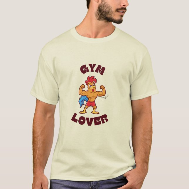 Gains de poussins : T-shirt Gym Lover (Devant)