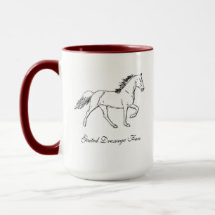 Gaited Dressage Fan Tasse