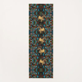 Gaited Horse Art Nouveau Abstrakt Yogamatte