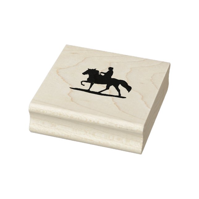 Gaited Horse Gummistempel (Stempel)