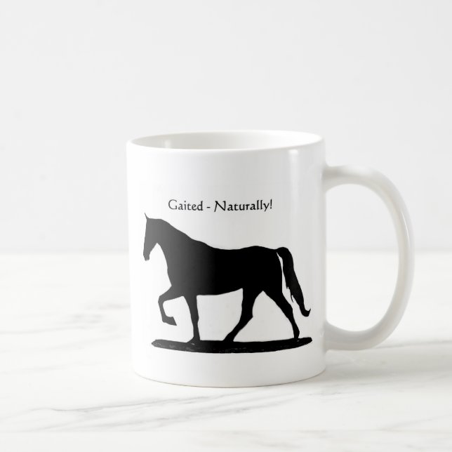 Gaited PferdeTasse Kaffeetasse (Rechts)