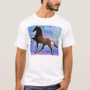 Gaited Saddlebred Racking-Pferd T-Shirt
