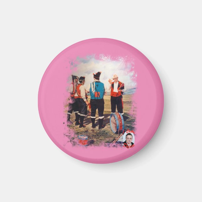 Gaiteros/Gaiteiros/Pipers Magnet (Vorne)