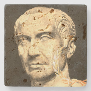 Gaius Iulius Caesar – Gaius Julius Cäsar – Shabby Steinuntersetzer