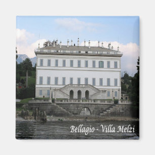 GAL008 BELLAGIO, Comer See, Italien, Kühlschrank Magnet
