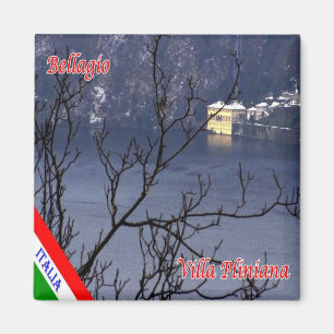 GAL009 BELLAGIO, Comer See, Italien, Kühlschrank Magnet