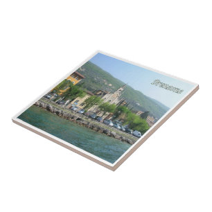 GAL019 BRENZONE, Gardasee, Italien Fliese