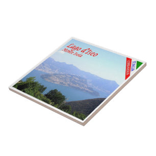 GAL091 MONTE ISOLA, Lake Iseo, Italien, Fliese