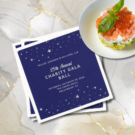 Gala Event Wohltätigkeit Ball Elegante Rodelbahn m Serviette