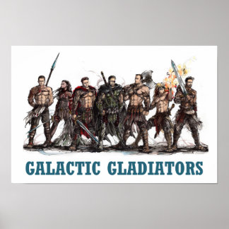 Galactic Gladiators Poster