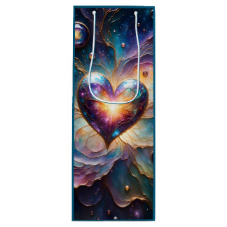 Galactic Heart of the Universe Geschenktüte Für Weinflaschen