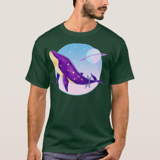 Galactic Humpback Whale T-Shirt