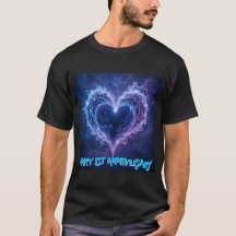 Galactic Liebe Jubiläum Mens Tshirt