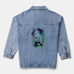 Galactic Panda Jeansjacke