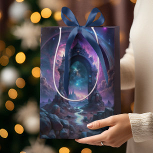 Galactic Portal Fantasy kosmisches Gateway Mittlere Geschenktüte