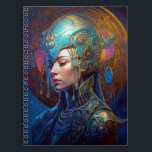 Galactic Queen Science Fiction Fantasy Notizblock<br><div class="desc">Fantasy,  Sci-fi & Horror Art von The Lunarium.</div>